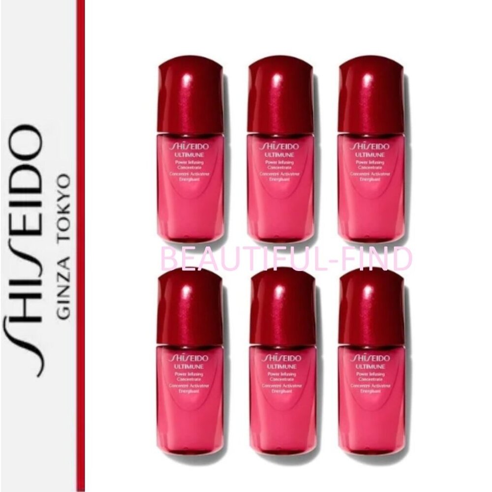 Lot 6 Shiseido Ultimune Power Insusing Concentrate 10ML Each Total of 60ML